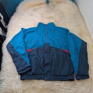 Vintage PUMA Track Jacket Sport Active Wear Size Large 90's Retro Size Medium
